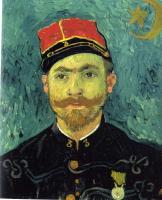 Gogh, Vincent van - Portrait of Paul-Eugene Milliet, Second Lieutenant of the Zouaves